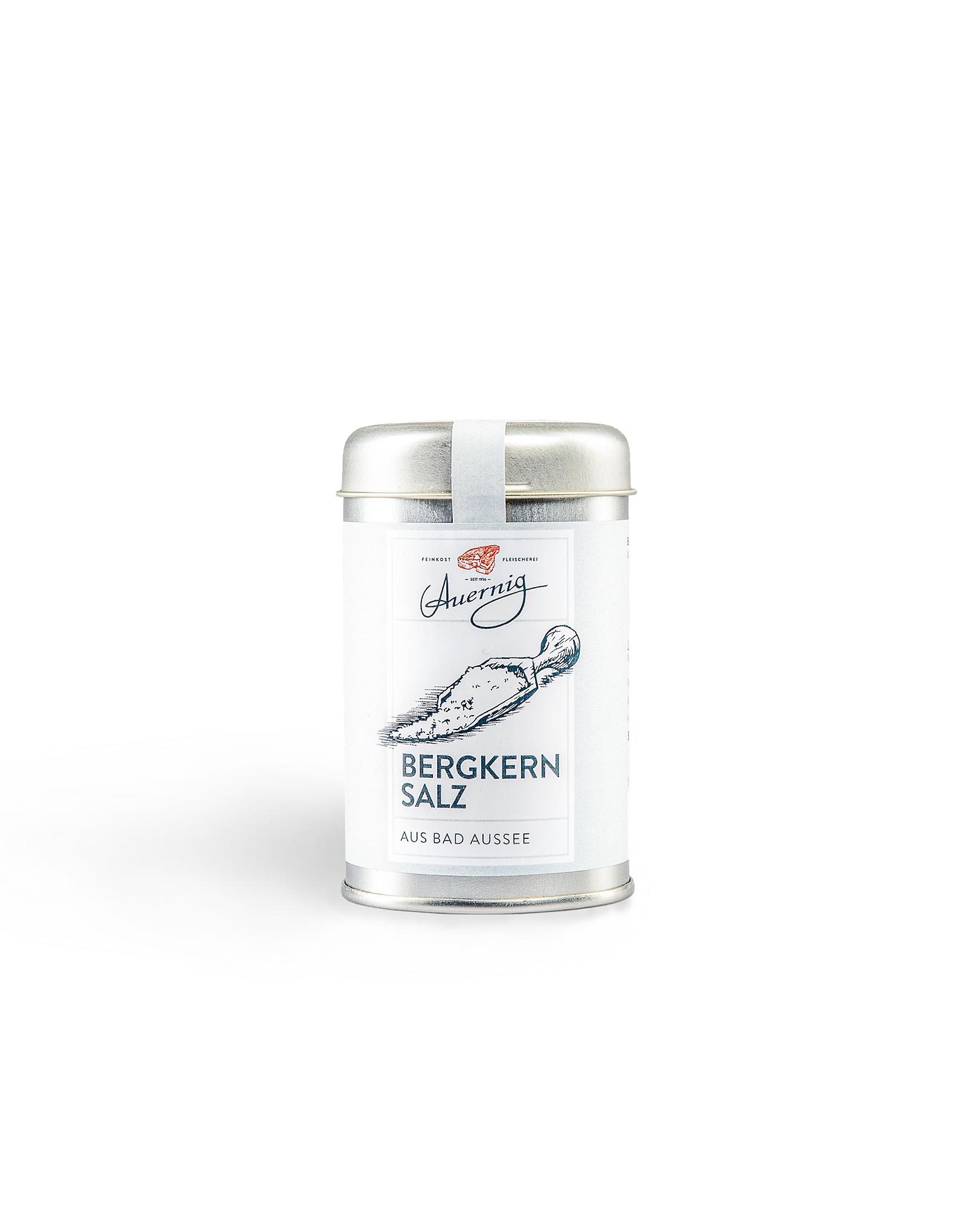 Dose mit Bergkernsalz aus Österreich