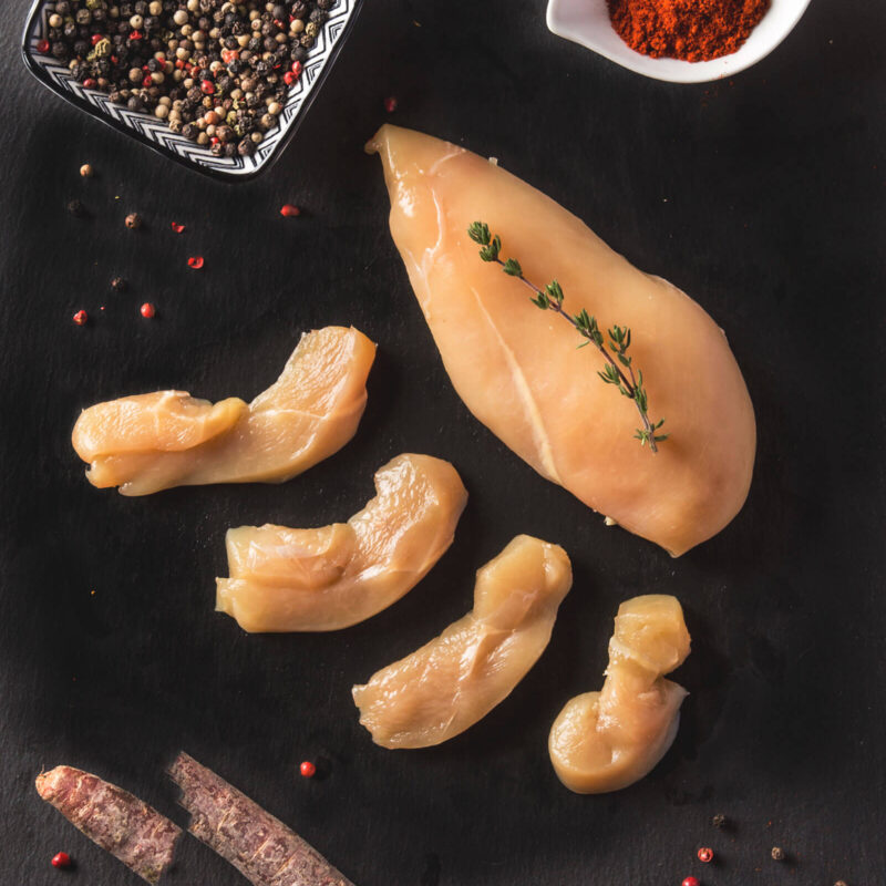 Maishendl Brust ausgelöst